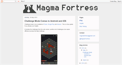 Desktop Screenshot of magmafortress.com